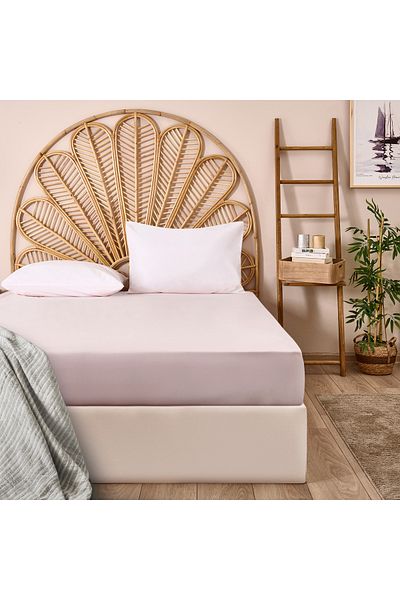 Evidea Powder Soft Single Flat Edge Sheet - 160X240 cm