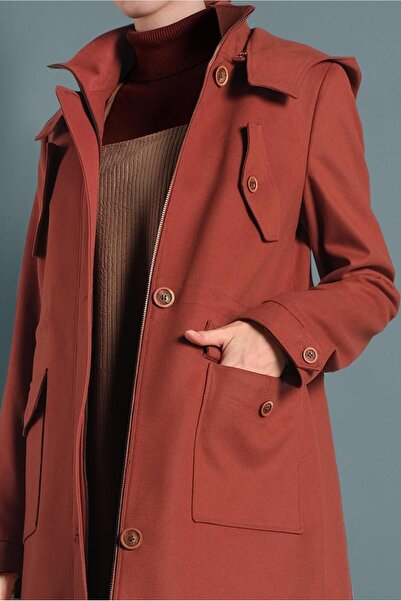 Alvina Капюшон 90034 Модель Пальто