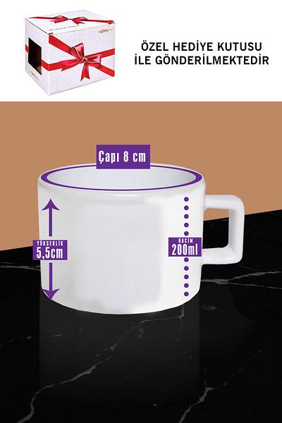 Bytwo Teacher's Day Cup - Nescafe Cup - with Bookmark Gift