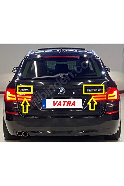 EDEXPORT BMW 5 Serisi 525d XDrive Uyumlu 525d ve Xdrive Bagaj Yazısı Seti