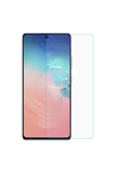 Nettech Samsung Galaxy S10 Lite Uyumlu Kılıf Dostu Ön Koruma Cam Ekran Koruyucu