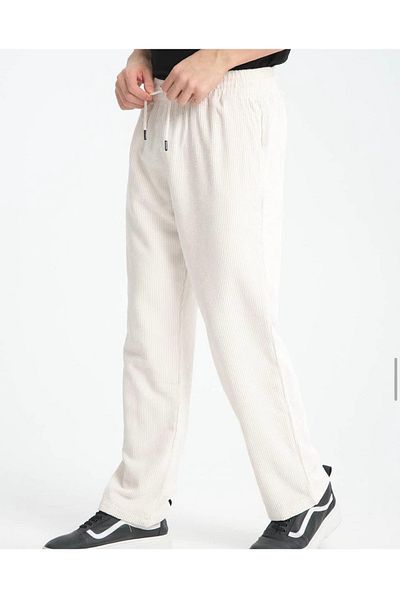 bafatex Men's Pleated Baggy Fit Trousers
