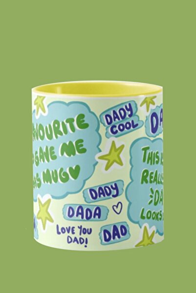 Hello Melody Design كوب "DAD-DADDY-DADA" من سلسلة Hello Melody - الطباعة الرق...