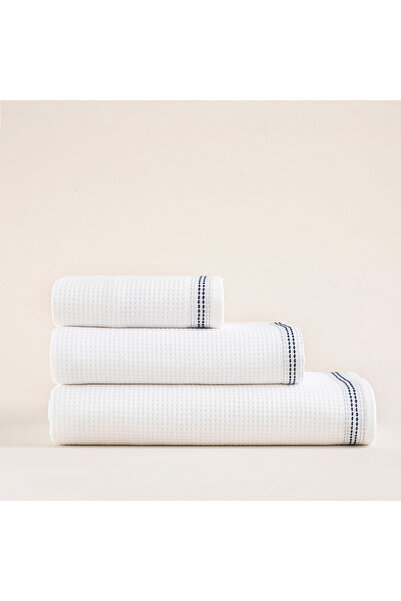 Chakra Alıesta White Face Towel - 50X90 cm