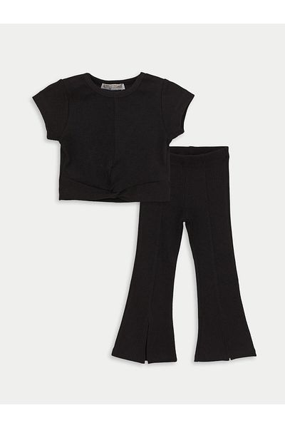 Little Star Girl's Camisole Slit Suit