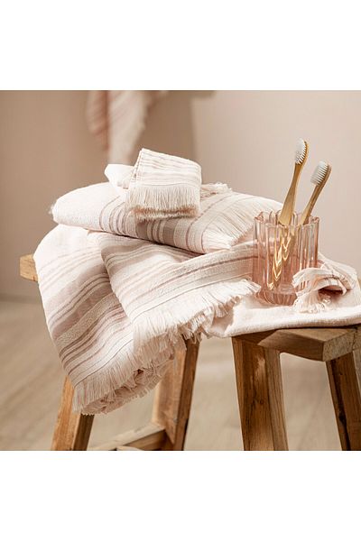 Chakra 50X90 cm Powder Deep Face Towel