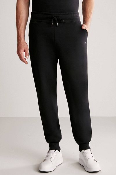 Hemington Black Jogger Pants with m Logo