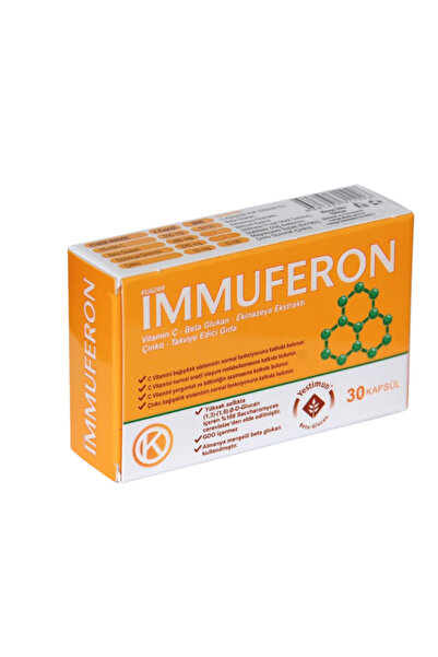 Kuazar İlaç إيموفيرون 30 كبسولة