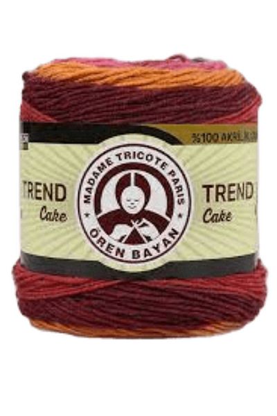 Ören Bayan Akdenizpos Sm01 Trend Cake Batik Μαλλί Πλεξίματος 625 (Νέο)