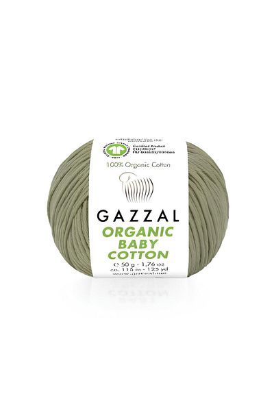 Gazzal Organic Baby Cotton 50 Gr100% Organic Cotton Hand Knitting Thread Amigurumi Thread 431