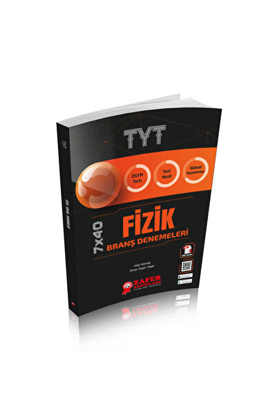 Zafer Yayınları Zafer Yayınları TYT Fizik Soru Bankası Branş Denemeleri - Yeni