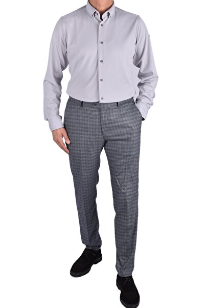 RAGUSA Rgs-4548 Lycra Slimfit Patterned Trousers