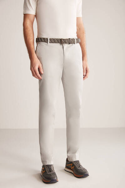 Hemington Açık Gri Yazlık Chino Pantolon