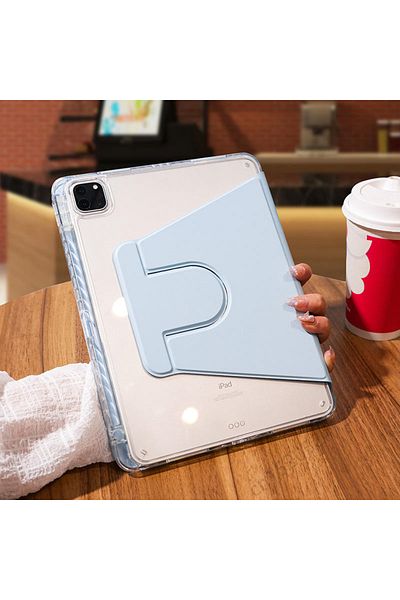 Choice Ipad 10th 10.9 2022 Sky Blue Pencil Holder Case For Ipad Pro 11 2024 Ipad A16 11th 10th 10.2 9th 8th