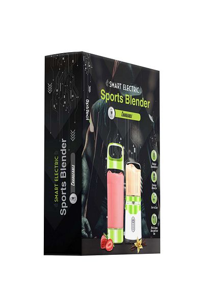 OptiTect Smart Electric Blender Chargeable, White