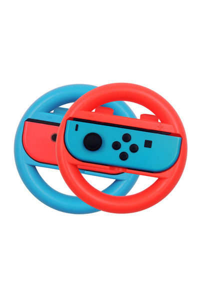 Choice Blue and Red for NS Switch Joy-Con Steering Wheel Set Professional Sim...
