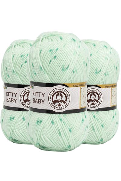 Ören Bayan Kitty Baby Μαλλί Πλεξίματος 382 3 Τεμάχια