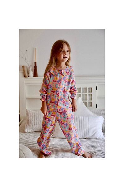 CİCHLİD Girl's Woven Pajama Set