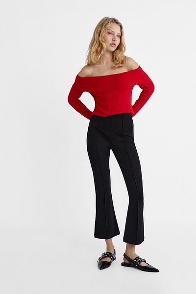 Stradivarius Kick flare trousers