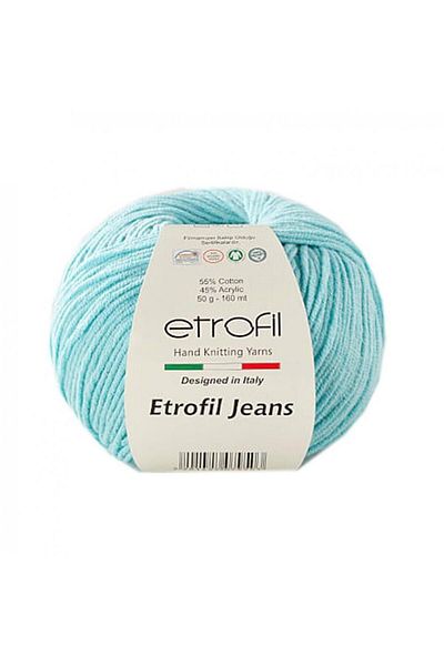 Etrofil Jeans Amigurumi Σχοινί Πλεκτό Χειροποίητο Σχοινί 50 γρ. 052