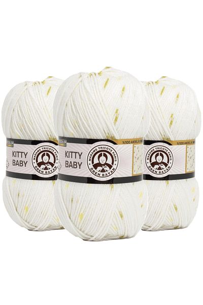 Ören Bayan Kitty Baby El Örgü İpi 389 3 Adet