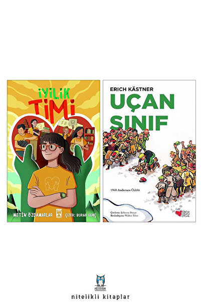 Timaş Çocuk 2 Kitap Iyilik Timi / Metin Özdamarlar - Uçan Sınıf