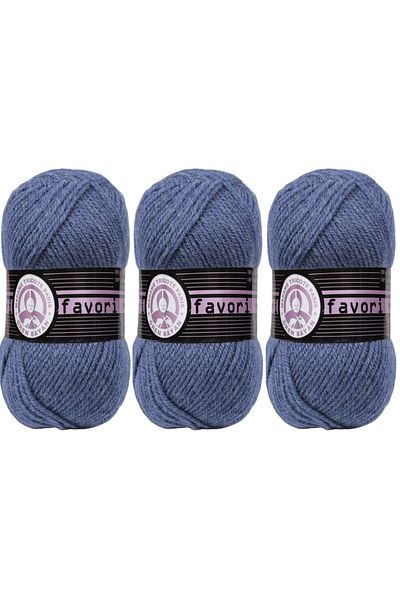 Ören Bayan Favorite Hand Knitting Thread 100gr 0138 3 Pieces