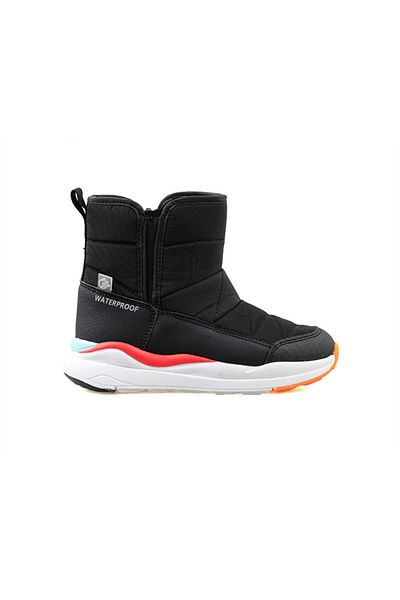 Dudino 14C104 Black Kids Outdoor Boots - Loop Black Design