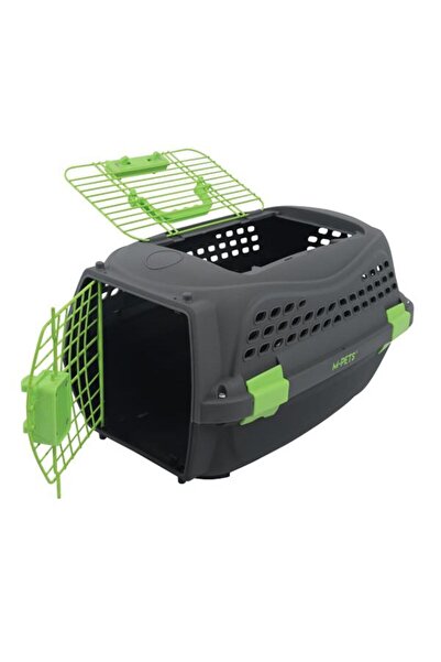 M-PETS Eco Giro Carrier Taşıma Çantası Small Siyah Yeşil