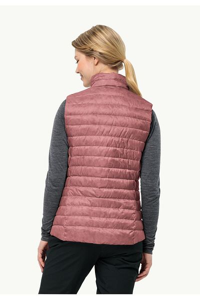 Jack Wolfskin سترة نسائية من Pilvi Down - أحمر معدني، موديل 1207771 -J0127