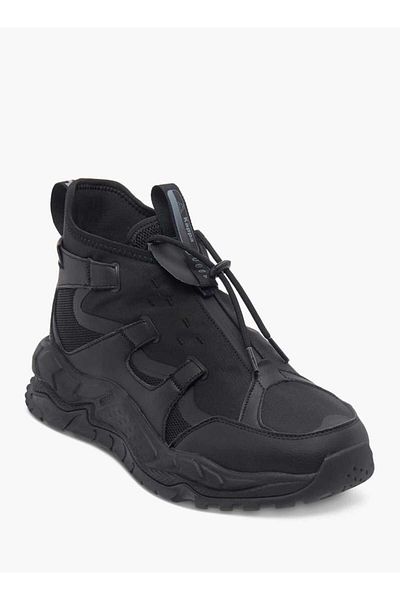 Kappa Men's Panelled Sports Shoes with Cord Lock Closure
