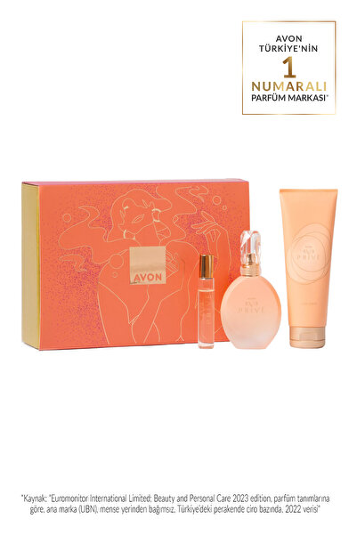 AVON Eve Prive Kadın Parfüm ve Vücut Losyonu Hediye Seti