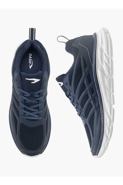 Dash Panelled Shoes with Lace-Up Closure
