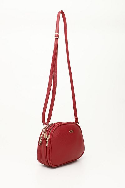GÖNDERİ(R) Red Heart Small Size Women's Shoulder Bag K0694