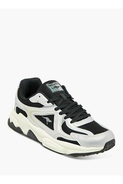Kangaroos Men's Panelled Lace-Up Sports Shoes