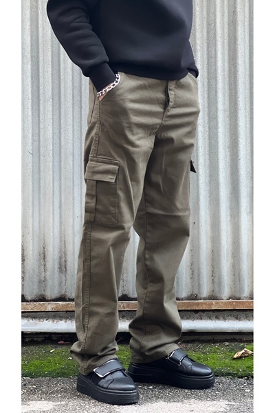 wamoss 2025 Enk Khaki Baggy Cargo New Season