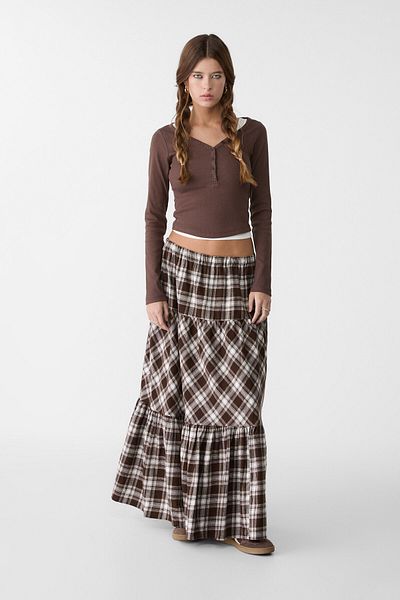 Stradivarius Buttoned T-Shirt