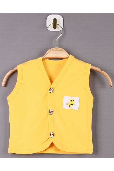 neocotton Cotton Combed Baby Kids Buttoned Vest
