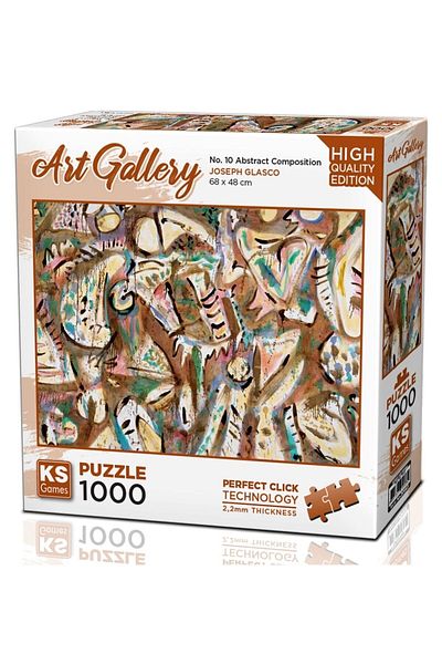 Ks Games No.10 Abstract Composition 1000 Piece Puzzle