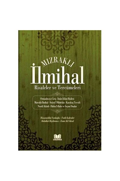Kitap Kalbi Yayıncılık Mızraklı Ilmihal Tercümesi Fatih Kalender
