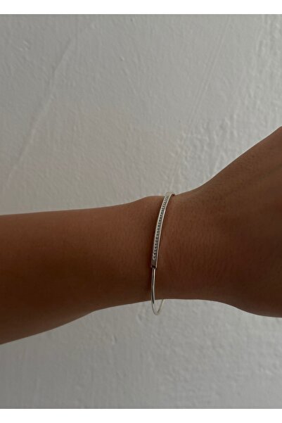 KİLİGİSTANBUL LİNE ZİRKON TAŞLI BİLEKLİK