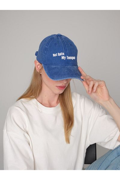 ŞapkaMania Not Quiet My Tempo Washable Baseball Cap
