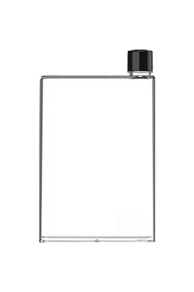 Choice 420ML 420ML Portable Clear Reusable Slim Flat Water Bottle 420ml Transparent Cup for School Sports T