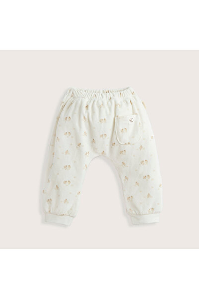 Chakra Wool Lamb Eşofman Altı Vanilya