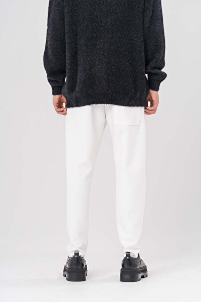 go gang own Mad Waist Elastic Rotating Overlock Leg Trousers