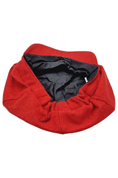 Trenderrs Women's Back Elastic Winter Baretta Hat