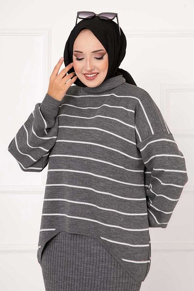 EBRUTESETTÜR Pinstripe Crop Suit