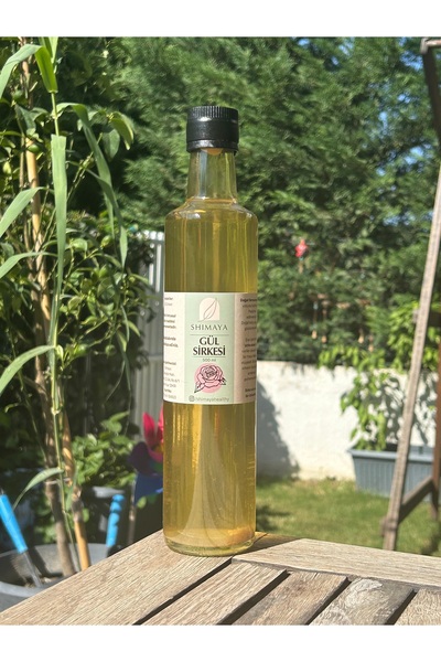 SHIMAYA Gül Sirkesi (500 ml) %100 Doğal Fermantasyon