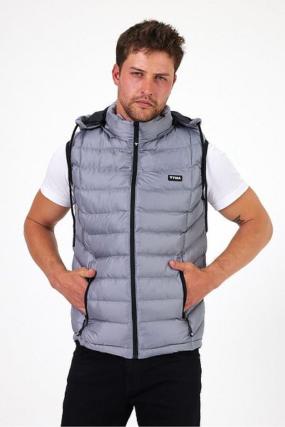 yakamor Men's Hooded Vest