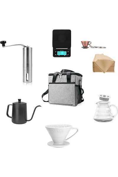 MIBRU V60 Distillation Set Coffee Machines 9 Piece